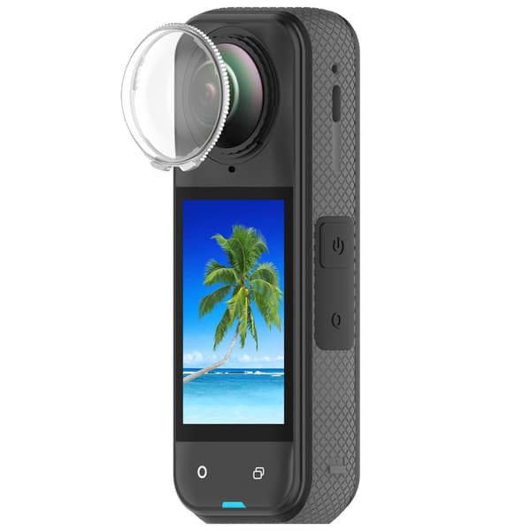 INF Insta360 X5 Skyddslins - Optisk Glassköld Silver