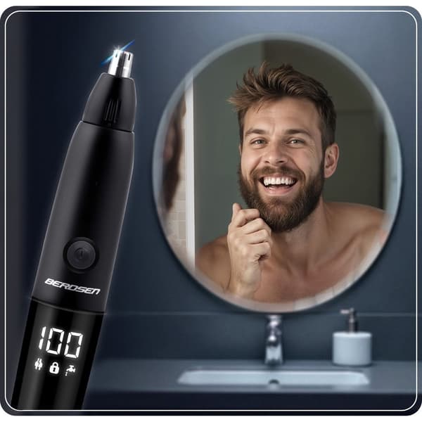 Berdsen BD-269 nese- og øretrimmer, sort