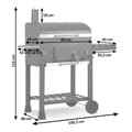 Miniatyrbillede 7 af 9: Berdsen BD-891 kulgrill