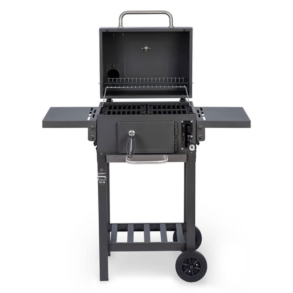 Berdsen BD-892 sort kullgrill med lokk