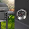 Miniatyrbilde 8 av 9: Berdsen BD-892 sort kullgrill med lokk