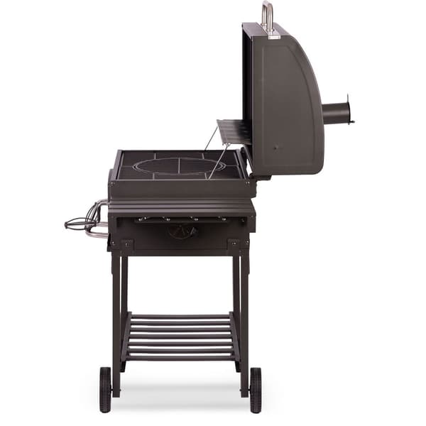 Berdsen BD-891 sort kullgrill med lokk