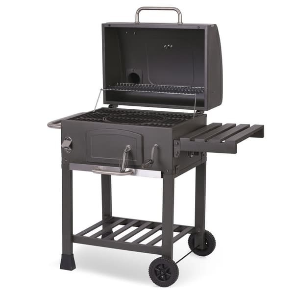 Berdsen BD-891 sort kullgrill med lokk