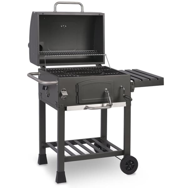Berdsen BD-891 sort kullgrill med lokk