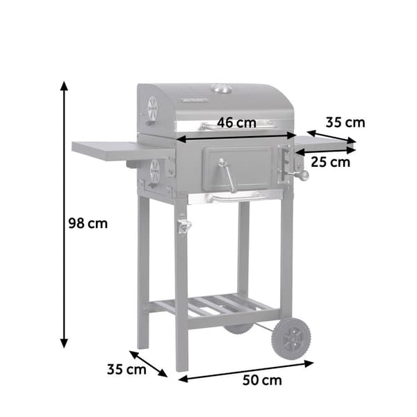 Berdsen BD-892 musta hiiligrilli kannella