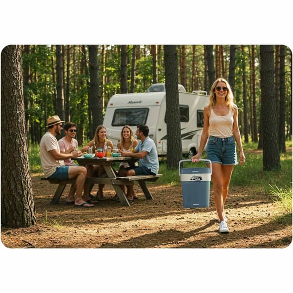 Berdsen Icemax turistijääkaappi 29 litraa ECO mode - sininen