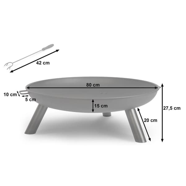 Havebålplads 80 cm Berdsen BD-882