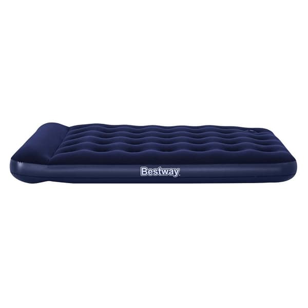 Oppustelig madras 191x137x28 cm med indbygget fodpumpe Bestway 67225