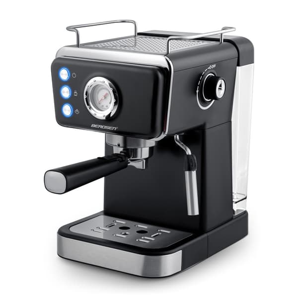 Berdsen BD-772 20 bar kaffemaskine, sort