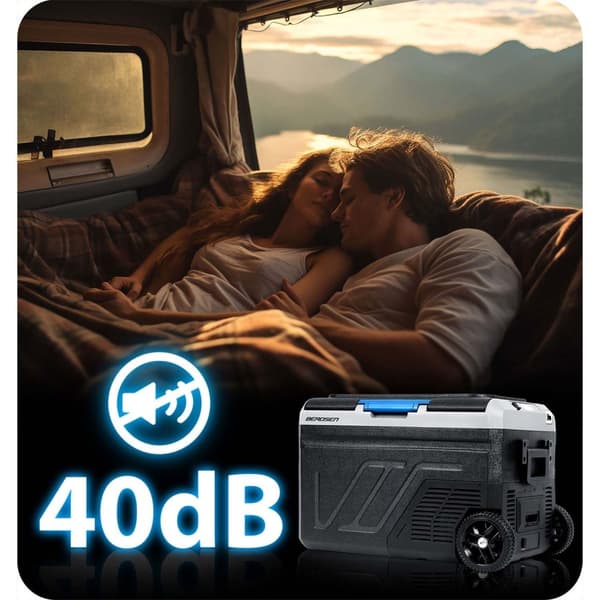 Icemax 402 Berdsen turistkompressorkylskåp 40 liter - svart