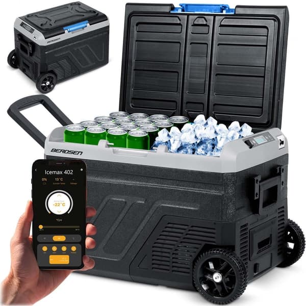 Icemax 402 Berdsen turistkompressorkylskåp 40 liter - svart