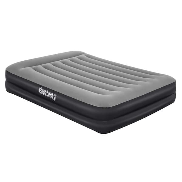Oppblåsbar madrass 203x152x46 cm med innebygd elektrisk pumpe Bestway 67403