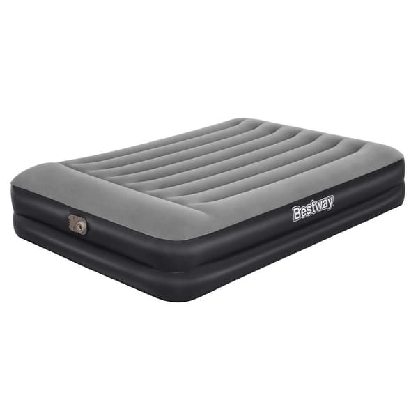 Oppblåsbar madrass 203x152x46 cm med innebygd elektrisk pumpe Bestway 67403