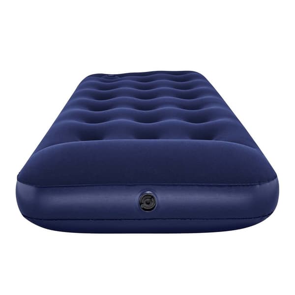 Oppblåsbar madrass 185x76x22 cm med innebygget fotpumpe Bestway 67223