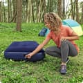 Miniatyrbilde 2 av 8: Oppblåsbar madrass 185x76x22 cm med innebygget fotpumpe Bestway 67223