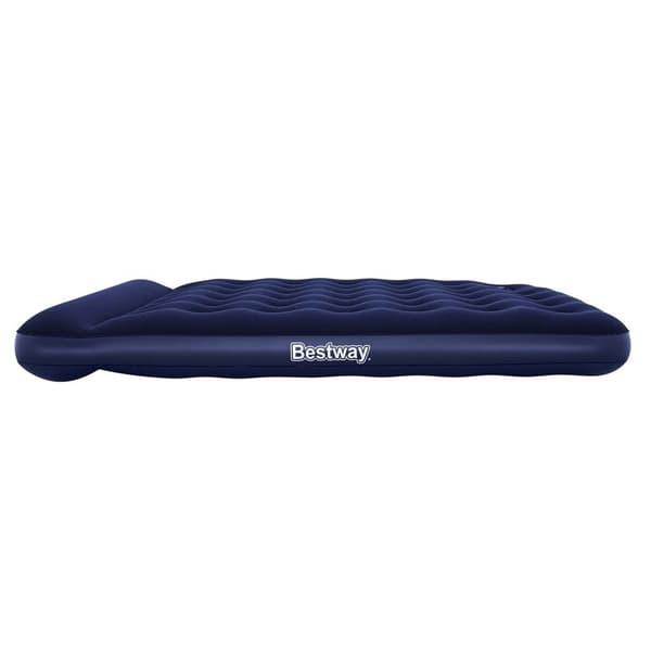 Oppustelig madras 203x152x28 cm med indbygget fodpumpe Bestway 67226