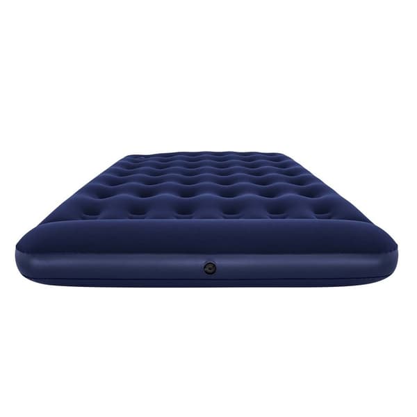 Oppustelig madras 203x152x28 cm med indbygget fodpumpe Bestway 67226