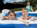 Miniatyrbild 4 av 9: Uppblåsbar pool femkant 213 x 207 x 69 cm Bestway 54153