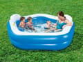 Miniatyrbild 5 av 9: Uppblåsbar pool femkant 213 x 207 x 69 cm Bestway 54153