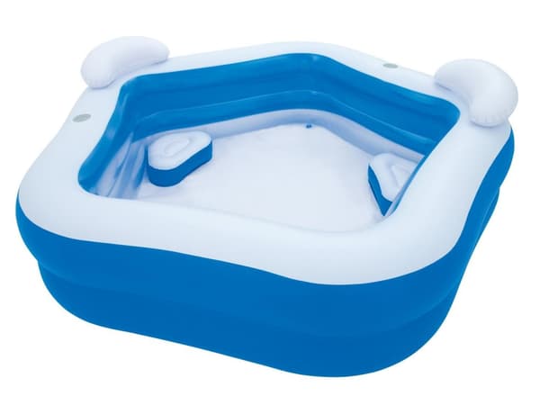 Uppblåsbar pool femkant 213 x 207 x 69 cm Bestway 54153