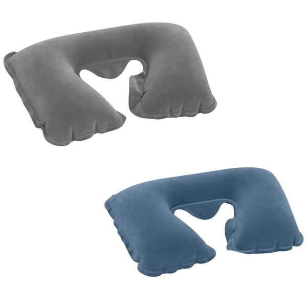 Croissant resekudde 37 x 24 x 10 cm Bestway 67006 blå