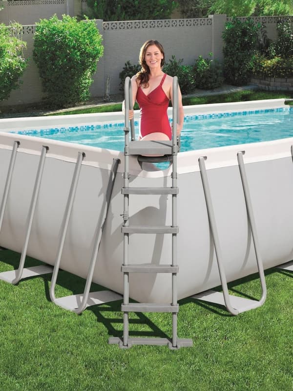 Sikkerhetsstige for svømmebasseng 132 cm Bestway 58332