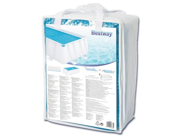 Solafdækning til svømmebassiner 404 x 201 cm Bestway 58240