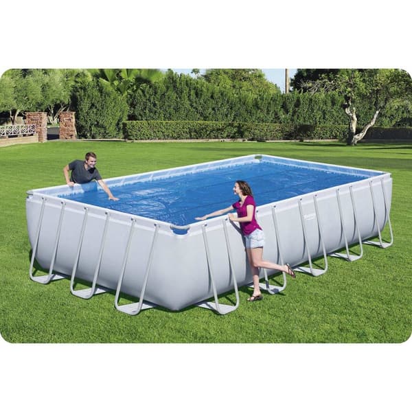 Solafdækning til svømmebassiner 732 x 366 cm Bestway 58228