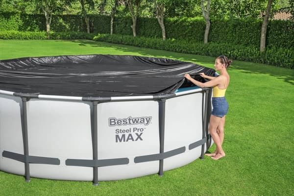 Överdrag för en 457 cm Bestway 58038 rampool