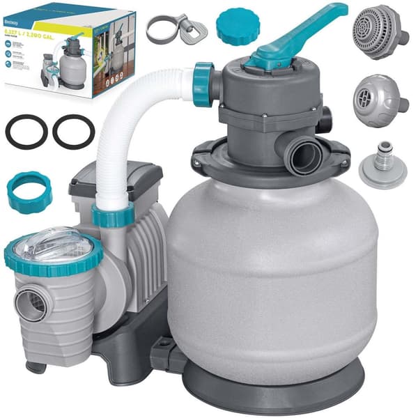 Sandpumpe for svømmebasseng 8327 L/h Bestway 58499