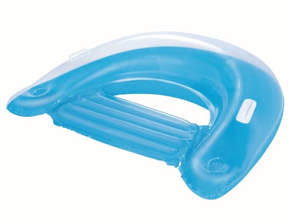 Simstol med handtag och dryckeshållare 152 x 99 cm Bestway 43118 grön