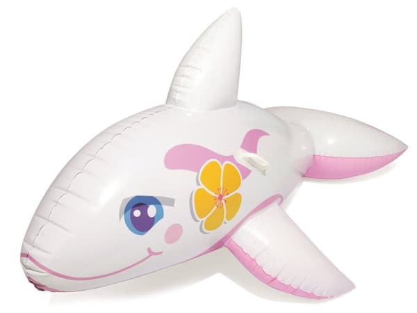 Oppusteligt legetøj Whale 157 x 94 cm Bestway 41037 blå
