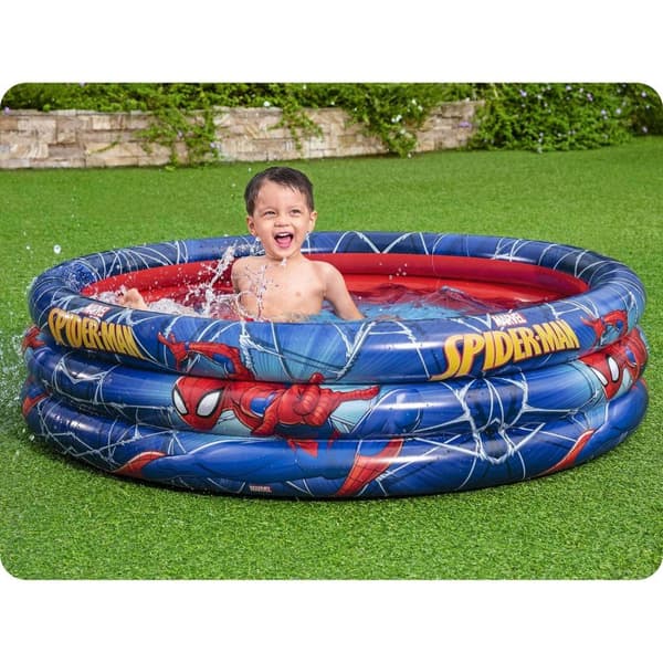 Oppblåsbart basseng 122 x 30 cm Spiderman Bestway 98018
