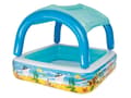 Miniatyrbild 3 av 7: Barnpool med tak 140 x 140 x 114 cm Bestway 52192
