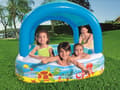 Miniatyrbild 7 av 7: Barnpool med tak 140 x 140 x 114 cm Bestway 52192