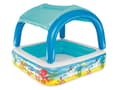 Miniatyrbild 1 av 7: Barnpool med tak 140 x 140 x 114 cm Bestway 52192