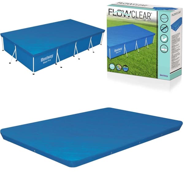 Deksel til rammebasseng 400 x 211 cm Bestway 58107