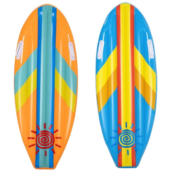 Oppusteligt svømmebræt 114 x 46 cm Bestway 42046 orange