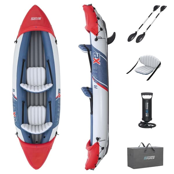 Lite Rapid X2 oppblåsbar kajakk 321 x 88 cm Bestway 65077
