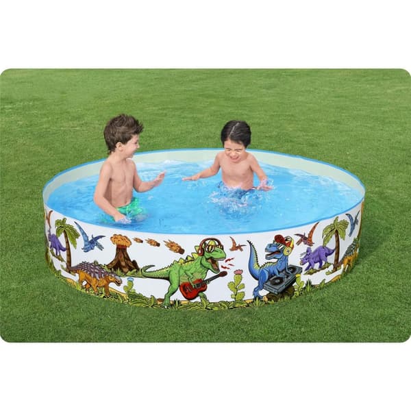 Barnträdgårdspool dinosaurie 183 x 38 cm Bestway 55022