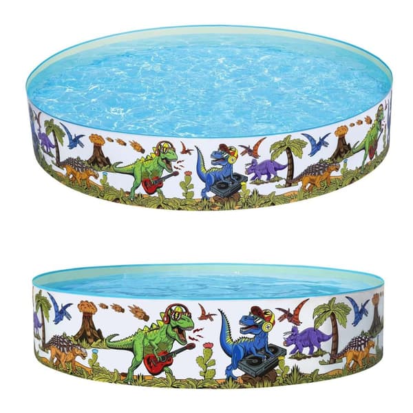 Barnträdgårdspool dinosaurie 183 x 38 cm Bestway 55022