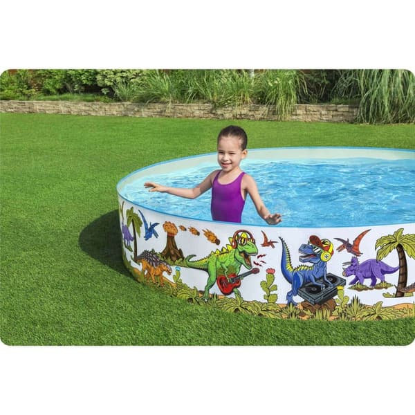 Dinosaurs trädgårdspool 244 x 46 cm Bestway 55001