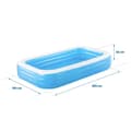Pikkukuva 6 / 7: Koko perheen puhallettava uima-allas 305x183x56cm Bestway 54009