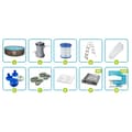 Miniatyrbilde 6 av 6: Ramme hagebasseng 366 x 100 cm 10in1 Bestway 56709