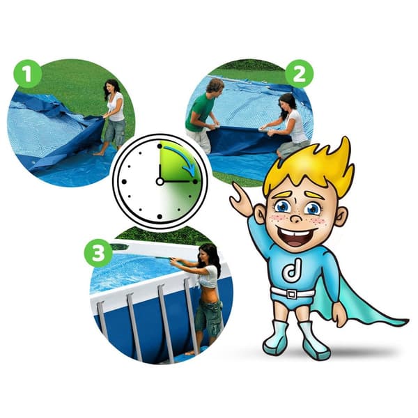Ramme havepool 305 x 76 cm 8in1 Bestway 56679