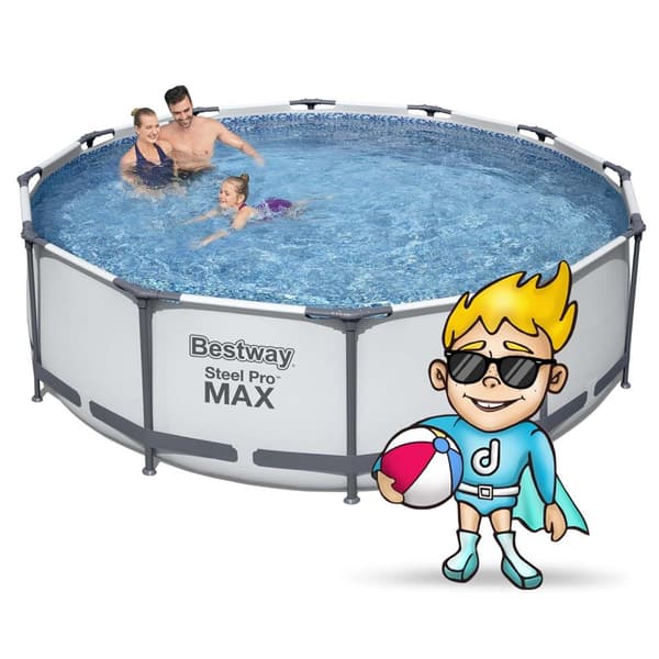 Ramme havepool 366 x 100 cm 17in1 Bestway 56418