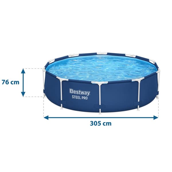 Ramme hagebasseng 305 x 76 cm 16in1 Bestway 56679