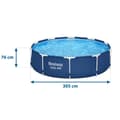 Miniatyrbilde 8 av 8: Ramme hagebasseng 305 x 76 cm 16in1 Bestway 56679