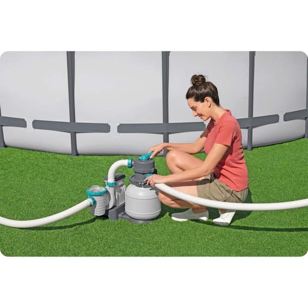 Sandpump 6056 l/h Bestway 58497 + sand 25 kg