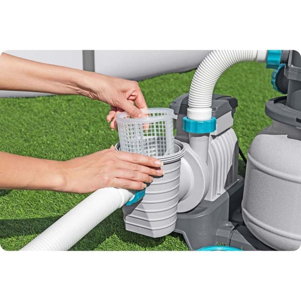 Sandpump 6056 l/h Bestway 58497 + sand 25 kg